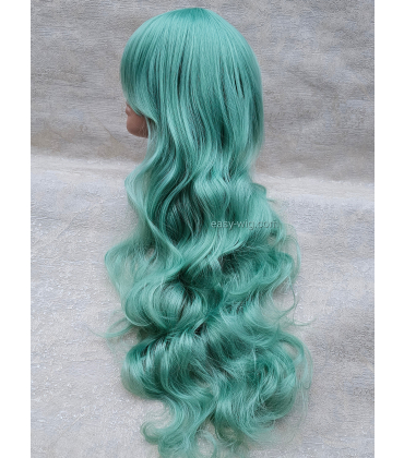 Перука для феї світло-зелена з довгим волоссям