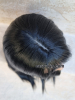 Чорна довга перука з чубчиком - фото - з доставкою