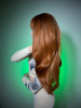 Руда перука з довгим волоссям для щоденного використання - фото - купити