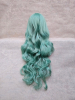 Перука для феї світло-зелена з довгим волоссям - фото - у Луцьку